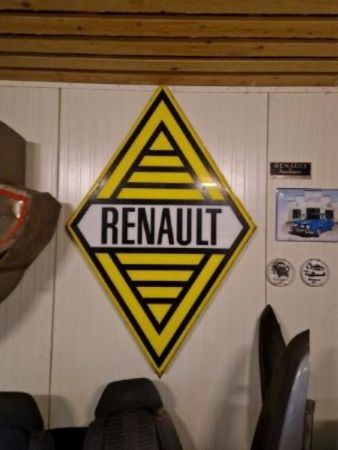 Plast skilt Reanult  Renault 